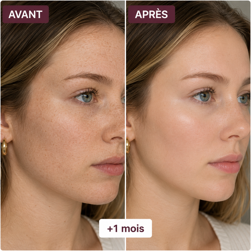 Claire V. — avant / après