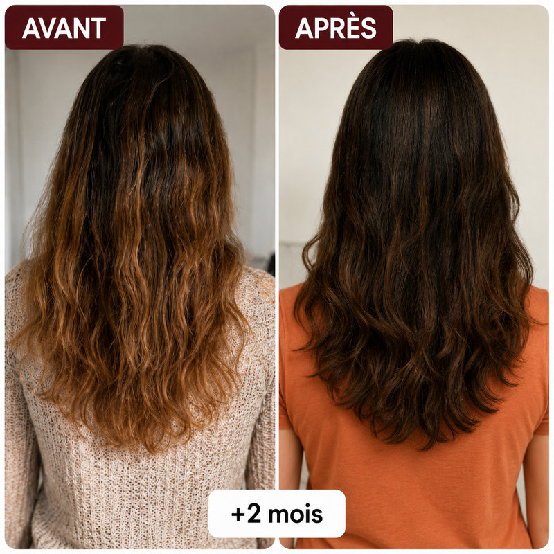 Melanie R. — avant / après