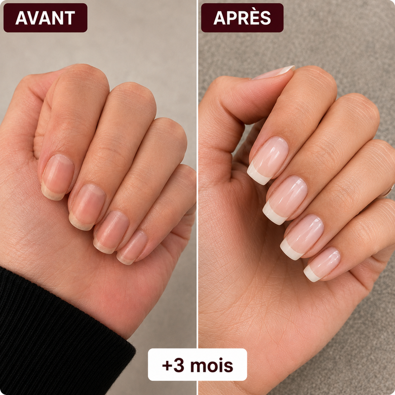 Alexandra V. — avant / après