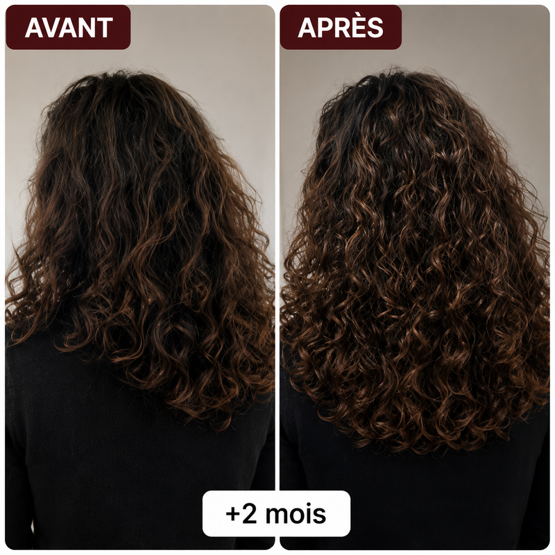 Ibtissem D. — avant / après